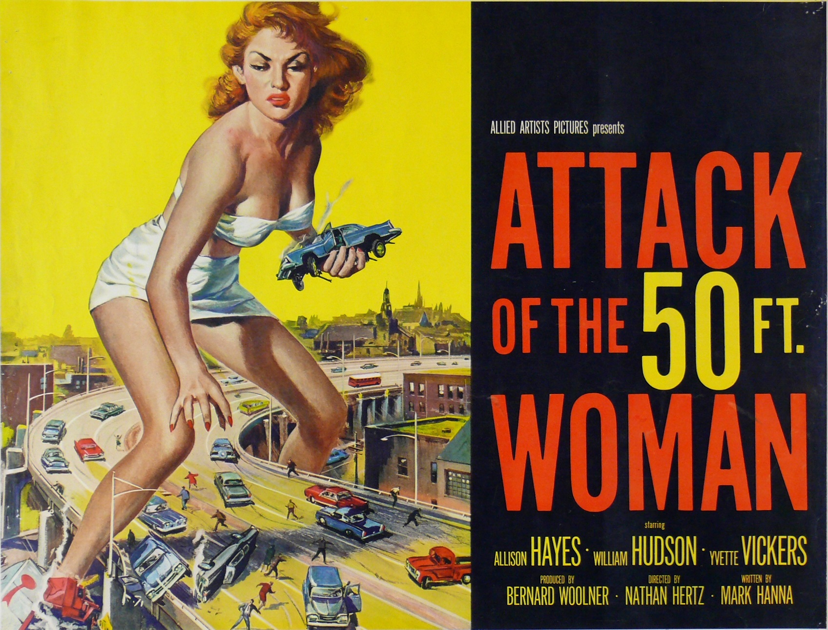Website – Attack of the 50 Foot Woman – Lobby Card