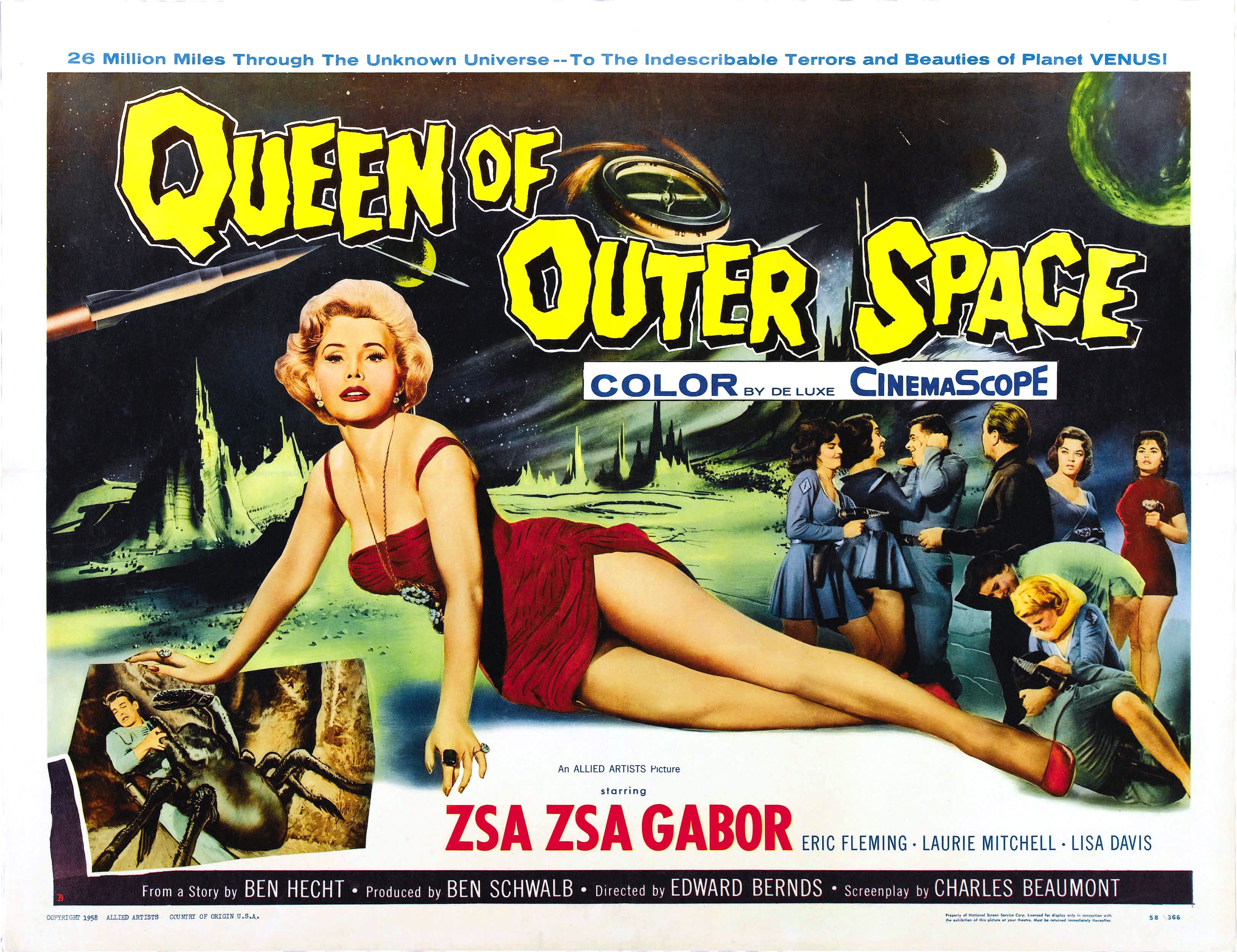 Website – Queen of Outer Space